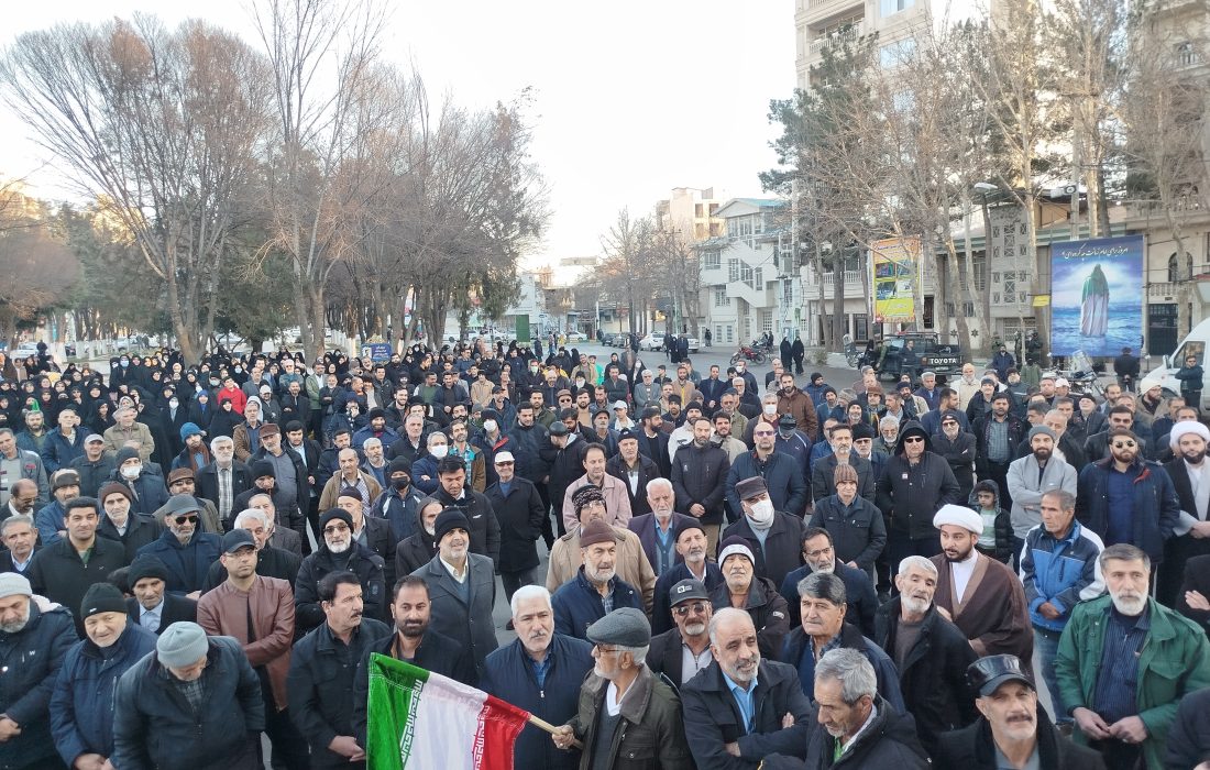 اعلام انزجار مردم بروجرد از اغتشاشگران