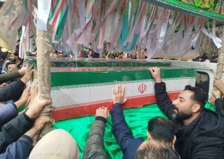 تشیع شهدای امنیت در بروجرد