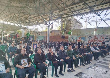 برگزاری یادواره شهدای جنگ ۱۲ روزه در بروجرد