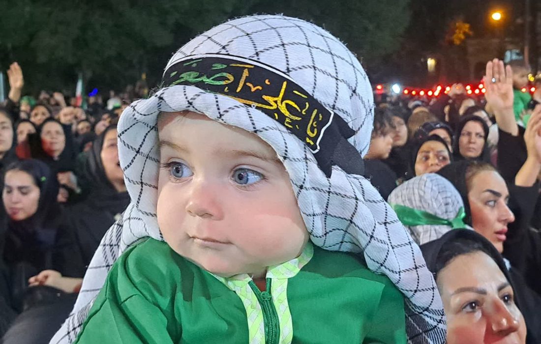 مراسم شیرخوارگان حسینی برگزار شد