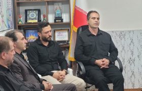 دیدار فرمانده ناحیه بروجرد با هیئت ورزشی شهرستان