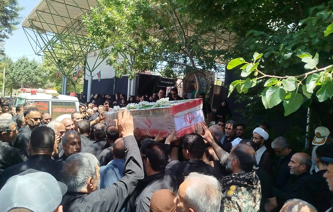 تشیع شهید جانباز بروجردی