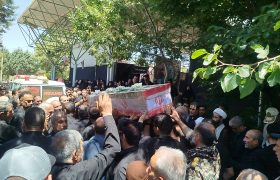 تشیع شهید جانباز بروجردی