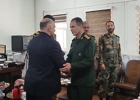 فرماندار بروجرد با فرمانده سپاه ناحیه دیدار کردند