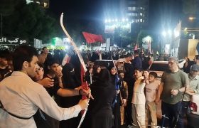 برپایی موکب جامعه ورزشی در بروجرد