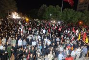 تجلی وحدت و اقتدار در تجمعات شبانه بروجرد