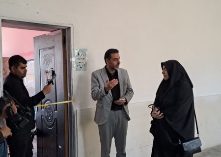 افتتاح پروژه جهادی مدرسه دخترانه امت بروجرد