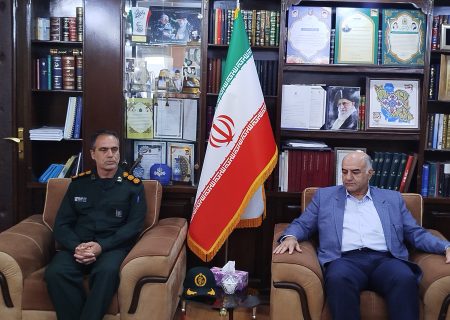 دیدار فرمانده سپاه ناحیه بروجرد با فرماندار